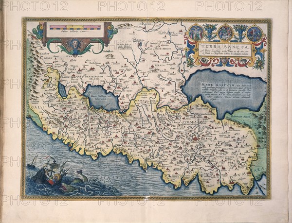 ORTELIUS ABRAHAM 1527/98
MAPA DE TIERRA SANTA-THEATRUM ORBIS TERRARUM
MADRID, SERVICIO GEOGRAFICO EJERCITO
MADRID

This image is not downloadable. Contact us for the high res.