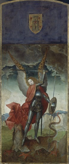 FLANDES JUAN DE 1465-1519
SAN MIGUEL ARCANGEL
SALAMANCA, MUSEO BELLAS ARTES - PALACIO ABARCA
SALAMANCA