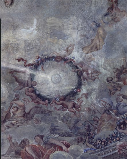 RIZZI-CARREÑO
PINTURAS CUPULA-DET-GLORIA
MADRID, IGLESIA DE SAN ANTONIO DE LOS ALEMANES
MADRID