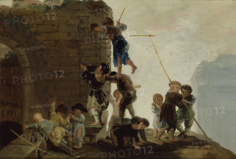 Goya, Children Looking for Nests