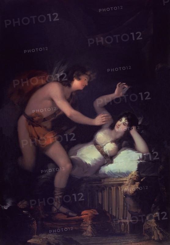 Goya, Cupidon et Psyché