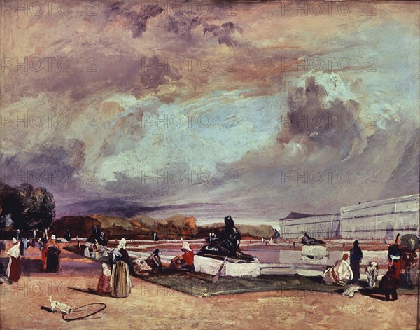 BENINGTON
LE PARTERRE D'EAU A VERSAIL
PARIS, MUSEO LOUVRE-INTERIOR
FRANCIA