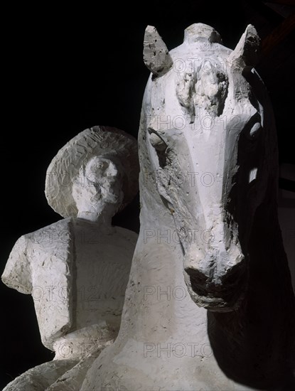 BLANCO VENANCIO
ESCULTURA-HOMBRE A CABALLO-DETALLE
MADRID, COLECCION PARTICULAR
MADRID

This image is not downloadable. Contact us for the high res.