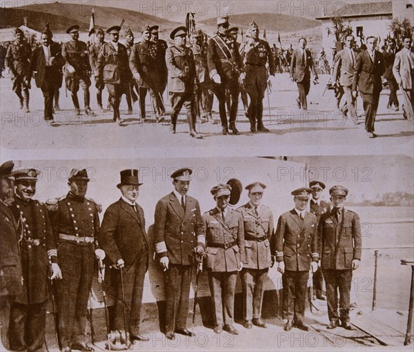 ALFONSO XIII VISITA MARRUECOS EN 1925 Y AL FONDO FRANCO- ABAJO ALFONSO XIII RECIBE A PLUS ULTRA-1926

This image is not downloadable. Contact us for the high res.