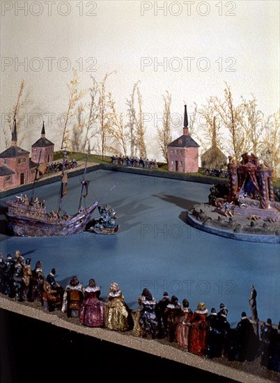 CALDERON DE LA BARCA P 1600-81
MAQUETA-REPRESENTACION DE POLIFEMO-OBRA DE CALDERON
MADRID, MUSEO MUNICIPAL
MADRID