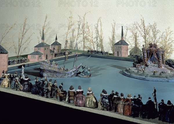 MAQUETA-REPRESENTACION DE POLIFEMO-OBRA DE CALDERON
MADRID, MUSEO MUNICIPAL
MADRID