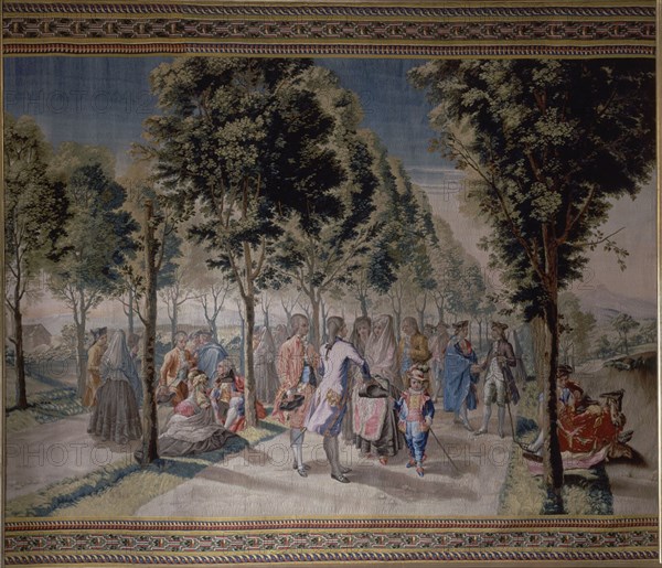 BAYEU RAMON 1746/1793
PALACIO BORBONES-TAPIZ-PASEO DEL PRADO
SAN LORENZO DEL ESCORIAL, MONASTERIO-PALACIO REAL
MADRID