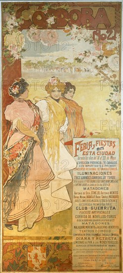 ROMERO DE TORRES JULIO 1874/1930
CARTEL DE FERIA DE CORDOBA 1902
CORDOBA, MUSEO TAURINO
CORDOBA

This image is not downloadable. Contact us for the high res.