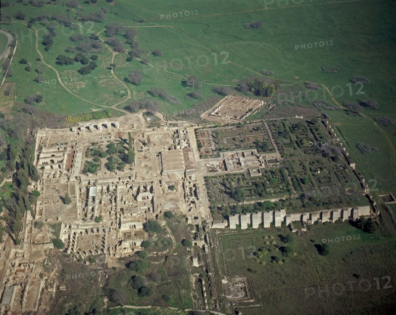View over the archeological site built by the caliph Abd-ar-Rahman III