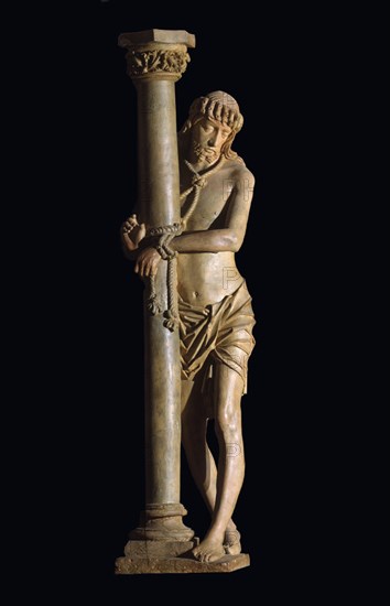 MILLAN PEDRO
CRISTO ATADO A LA COLUMNA- GOTICO
SEVILLA, MUSEO BELLAS ARTES - CONVENTO MERCEDARIAS CALZADAD
SEVILLA