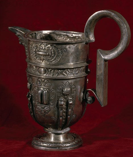 JARRA OFEBRERIA BARROCA DE PLATA
SEVILLA, MUSEO BELLAS ARTES - CONVENTO MERCEDARIAS CALZADAD
SEVILLA