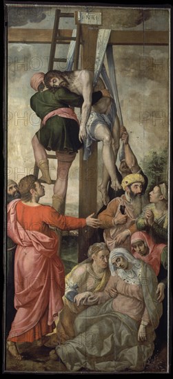 FRANCKEN II EL MOZO 1581-1642
TRIPTICO CALVARIO-DESCENDIMIENTO
SEVILLA, MUSEO BELLAS ARTES - CONVENTO MERCEDARIAS CALZADAD
SEVILLA