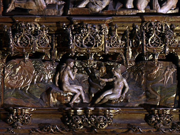 VAZQUEZ
RETABLO MAYOR-S XVI-DET-RELIEVE-PECADO ORIGINAL
SEVILLA, CATEDRAL
SEVILLA

This image is not downloadable. Contact us for the high res.