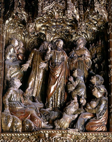FERNANDEZ ALEMAN JORGE
RETABLO MAYOR-S XVI-MILAGRO DE PANES Y PECES
SEVILLA, CATEDRAL
SEVILLA

This image is not downloadable. Contact us for the high res.