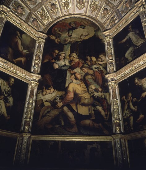 VARGAS LUIS DE
CAP DEL NACIMIENTO-RETABLO-DET NACIMIENTO-1555
SEVILLA, CATEDRAL
SEVILLA