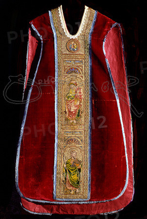 CASULLA CARMESI
SANLUCAR LA MAYOR, IGLESIA DE SANTA MARIA
SEVILLA

This image is not downloadable. Contact us for the high res.