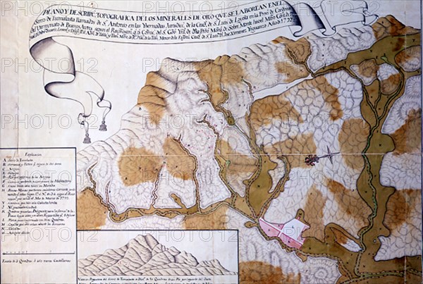 PLANO-MINERAL DEL CERRO DE TUMALASTA-1792-MP BUENOS AIRE 183
SEVILLA, ARCHIVO INDIAS
SEVILLA

This image is not downloadable. Contact us for the high res.