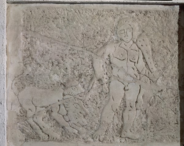 METOPA - TRABAJOS DE HERCULES (RELIEVE)
SEVILLA, MUSEO ARQUEOLOGICO
SEVILLA

This image is not downloadable. Contact us for the high res.