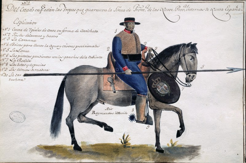 Spanish soldier from New Spain