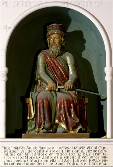 SALA DE REYES-RODRIGO DIAZ DE VIVAR-EL CID CAMPEADOR-1043-1099
SEGOVIA, ALCAZAR
SEGOVIA

This image is not downloadable. Contact us for the high res.