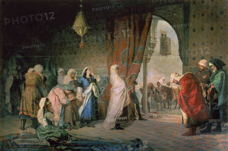 Gomez-Moreno Gonzalez, Boabdil leaving the Alhambra