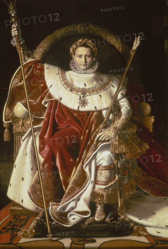 Ingres, Napoléon Ier sur le trône impérial