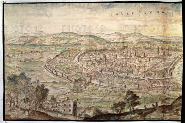 WYNGAERDE ANTON VAN DEN ?/1571
BARCELONA - DIBUJO - AGUADA - 1563 - 395x1590
VIENA, BIBLIOTECA NACIONAL
AUSTRIA