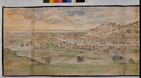WYNGAERDE ANTON VAN DEN ?/1571
MURVIEDRO-DIBUJO-AGUADA-1563-282X950MM
VIENA, BIBLIOTECA NACIONAL
AUSTRIA