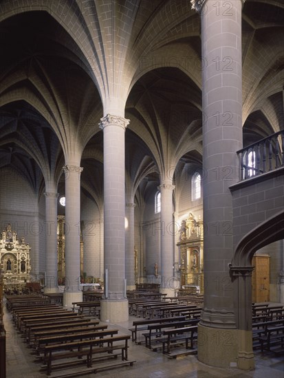 INTERIOR DE LA IGLESIA HACIA LA CABECERA
CASCANTE, EXTERIOR
NAVARRA

This image is not downloadable. Contact us for the high res.