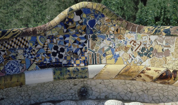 JUJOL J Mª Y GAUDI A
DETALLE DE CERAMICAS DEL BANCO SERPENTEANT
BARCELONA, PARQUE GÜELL
BARCELONA

This image is not downloadable. Contact us for the high res.