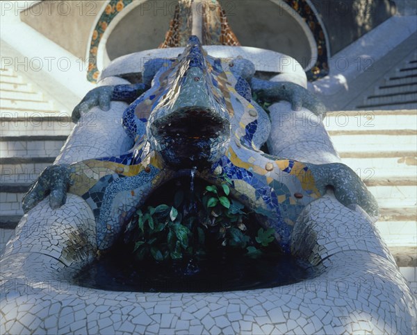 GAUDI ANTONI 1852-1926
ESCALINATA DE ENTRADA-DRAGON EN CERAMICA
BARCELONA, PARQUE GÜELL
BARCELONA

This image is not downloadable. Contact us for the high res.
