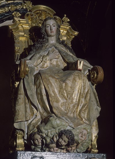 MORA D
VIRGEN DE LAS MERCEDES-ESCULTURA
GRANADA, IGLESIA DE SAN  ILDEFONSO
GRANADA