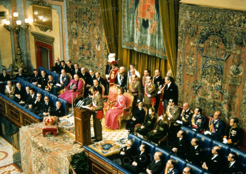 Intronisation du roi Juan Carlos Ier
