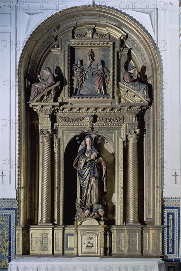 MARTINEZ MONTAÑES JUAN 1568/1649
IGLESIA - RETABLO DE LA INMACULADA - 1633
SEVILLA, MUSEO BELLAS ARTES - CONVENTO MERCEDARIAS CALZADAD
SEVILLA