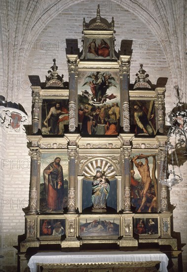 CAMPAÑA PEDRO 1503/80
RETABLO DE SAN JOSE (PINTURA SG XVI)
CARMONA, IGLESIA DE SANTA MARIA
SEVILLA

This image is not downloadable. Contact us for the high res.