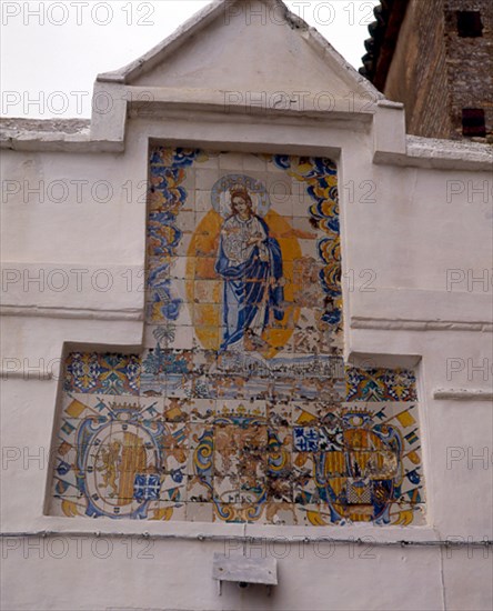 AZULEJOS SOBRE LA PORTADA
MARCHENA, CONVENTO DE LA INMACULADA
SEVILLA

This image is not downloadable. Contact us for the high res.