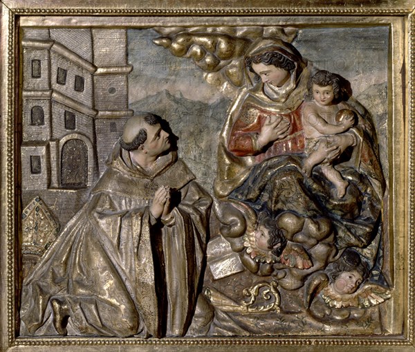 SALA CAPITULAR-RETABLO S XVII-DET DE SAN BERNARDO
LEYRE, MONASTERIO SAN SALVADOR
NAVARRA

This image is not downloadable. Contact us for the high res.