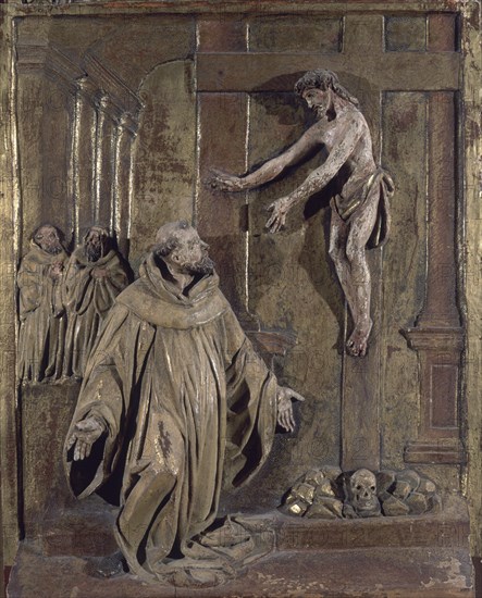 RETABLO S XVII-DET SAN BERNARDO-ALTORELIEVE
LEYRE, MONASTERIO SAN SALVADOR
NAVARRA

This image is not downloadable. Contact us for the high res.