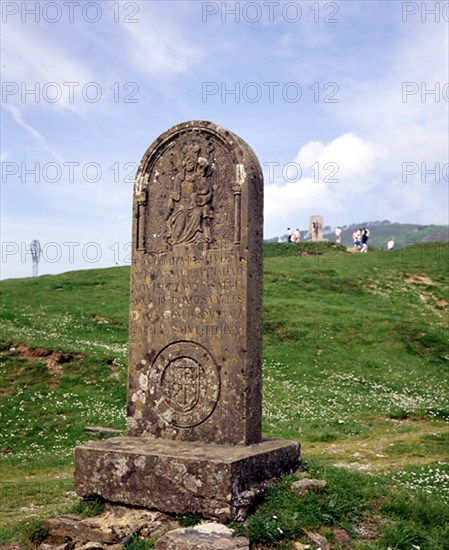PUERTO IBAÑETA O RONCESVALLES-MONOLITO DE PEREGRINOS-CAM.SAN
RONCESVALLES, EXTERIOR
NAVARRA

This image is not downloadable. Contact us for the high res.