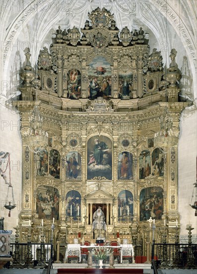 RETABLO MAYOR S XVII
JEREZ DE LA FRONTERA, IGLESIA DE SAN MARCOS
CADIZ

This image is not downloadable. Contact us for the high res.