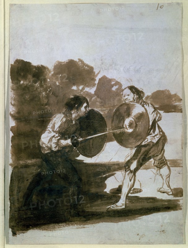 Goya, Duel to death