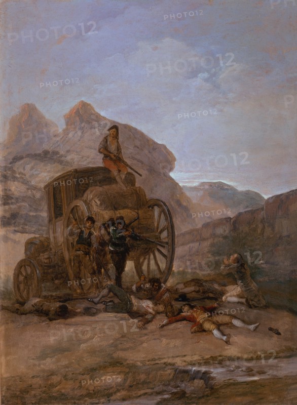 Goya, Attack of a diligence