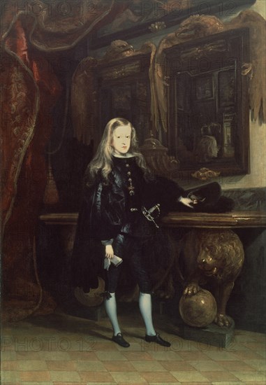 CARREÑO MIRANDA JUAN 1614/1685
CARLOS II A LOS 20 AÑOS. PINTURA S XVII
OVIEDO, MUSEO BELLAS ARTES
ASTURIAS