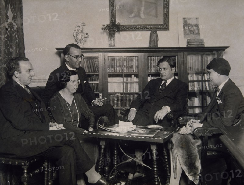 Réunion avec Ramón Gómez de la Serna