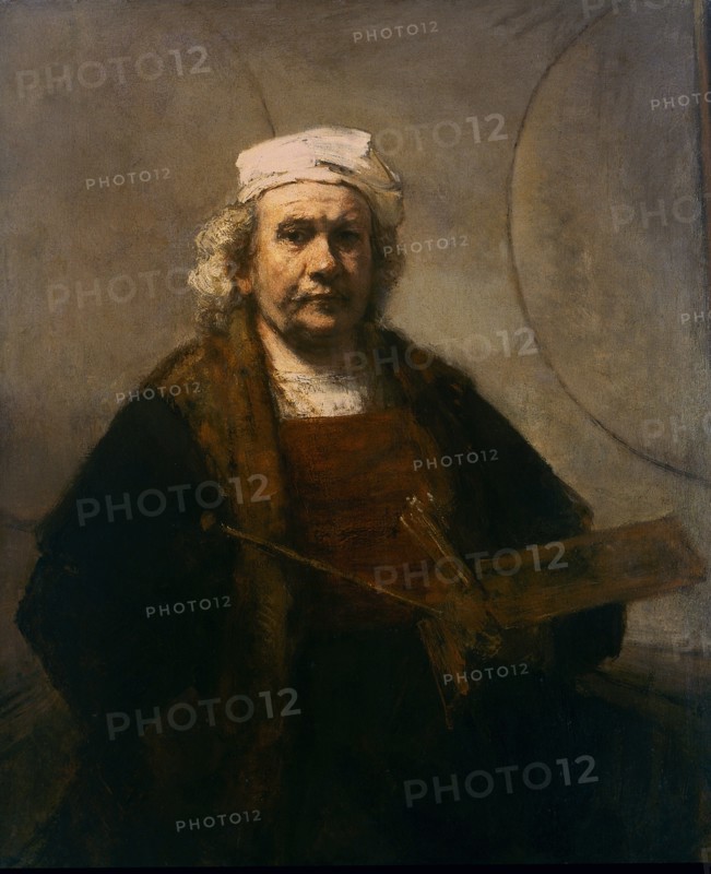 Rembrandt, Self Portrait with Two Circles