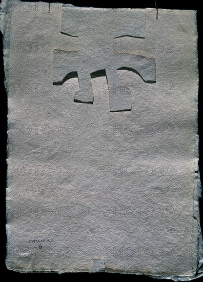 Chillida, Work on paper