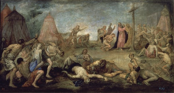 LEONARDO JUSEPE 1601/48
LA SERPIENTE DE METAL
MALAGA, MUSEO BELLAS ARTES
MALAGA