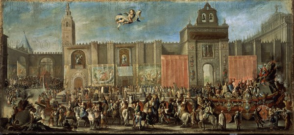 MARTINEZ DOMINGO
CARRO DEL FUEGO-proclamacion de Fernando VI y Barbara de Braganza-1476-mascara o procesion alegoric
SEVILLA, MUSEO BELLAS ARTES - CONVENTO MERCEDARIAS CALZADAD
SEVILLA