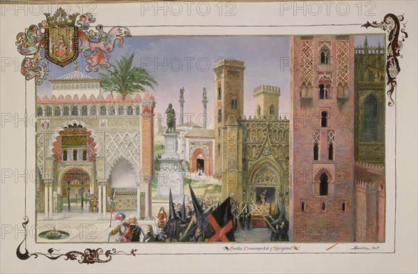 MATTONI VIRGILIO
ALBUM REAL MAESTRANZA SEVILLA-SEVILLA MONUMENTAL Y RELIGIOSA 1907
MADRID, PALACIO REAL-BIBLIOTECA
MADRID

This image is not downloadable. Contact us for the high res.