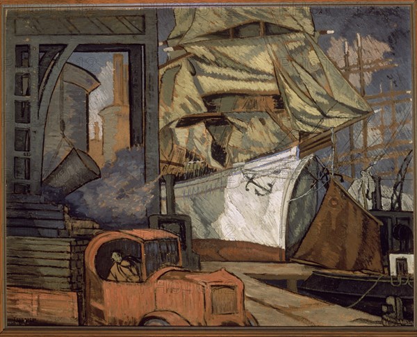 TELLAECHE JULIAN
EL PUERTO-75 X 94,8 CMS
BILBAO, MUSEO BELLAS ARTES
VIZCAYA